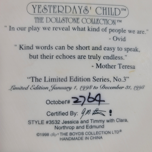 The Boyd's Collection The Animal Hospital vintage limited edition figurine - Picture 7 of 9